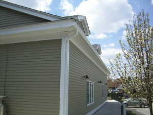 6 inch commercial gutter and 3"x4" large downspout