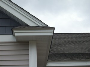 New PVC Adder Board Installed on Fascia